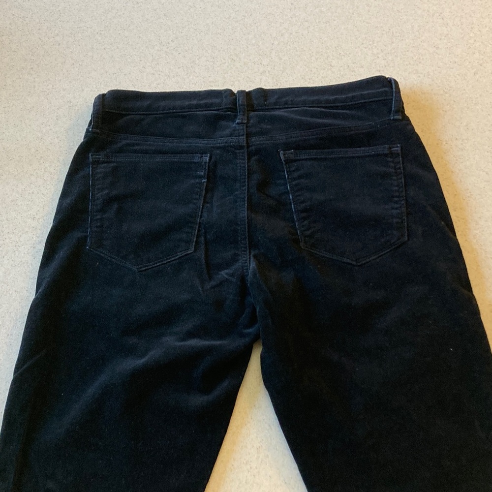 GAP Black Skinny Corduroy Jeans Women Size 31 Tall - Picture 11 of 16